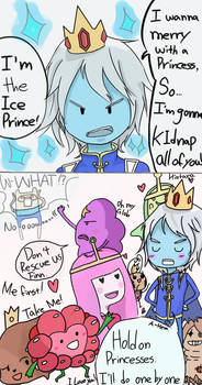 Adventure Time comic Ice prince