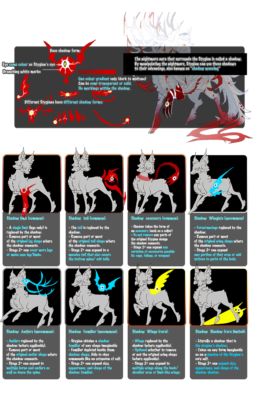 { STYGIAN } Shadow-weaving!