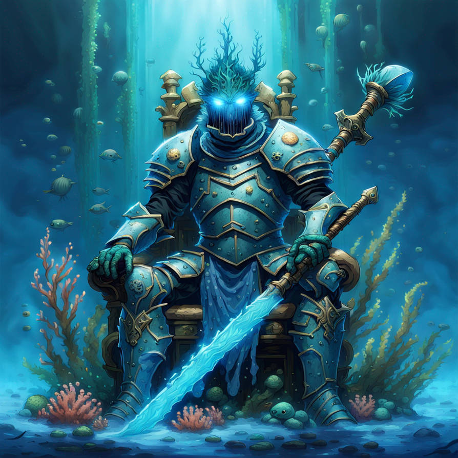Floating Knight The great knight of the water shall rise again! by TheGreatCookieGod on ...