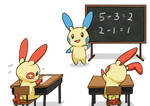 Math Class with Plusle and Minun
