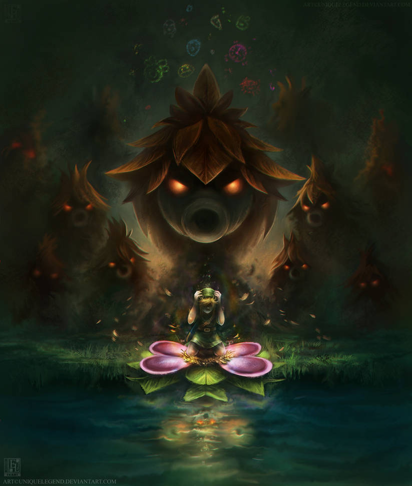 Majora's Mask: The Transformation by Jasqreate