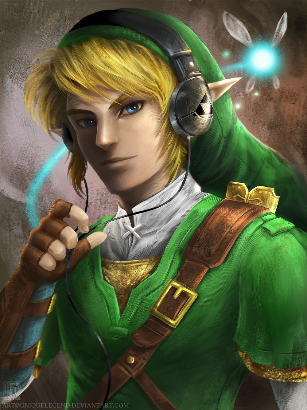 Link with Headphones