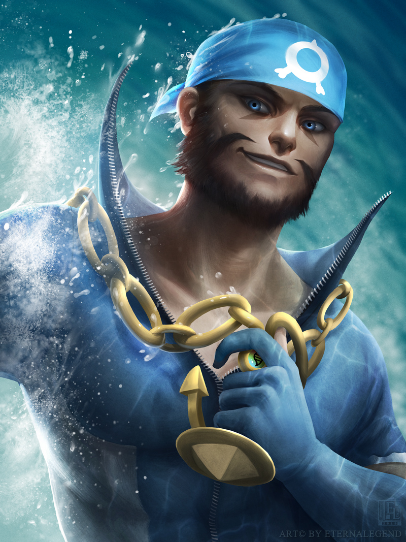 Pokemon Archie by Jasqreate on DeviantArt