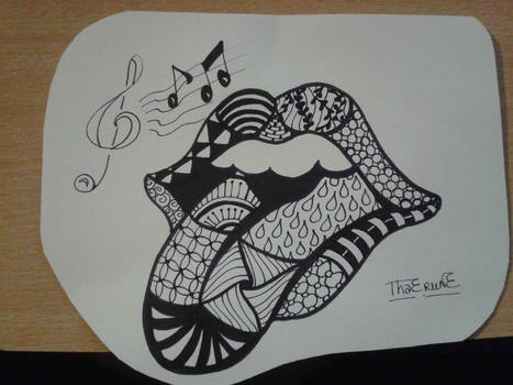 Zentangle 4 (brouillon)