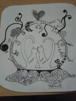 Zentangle 6 (brouillon)