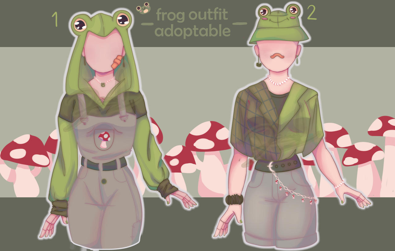 Little frog outfits adoptable -#6 [OPEN] by Dai170draws on DeviantArt
