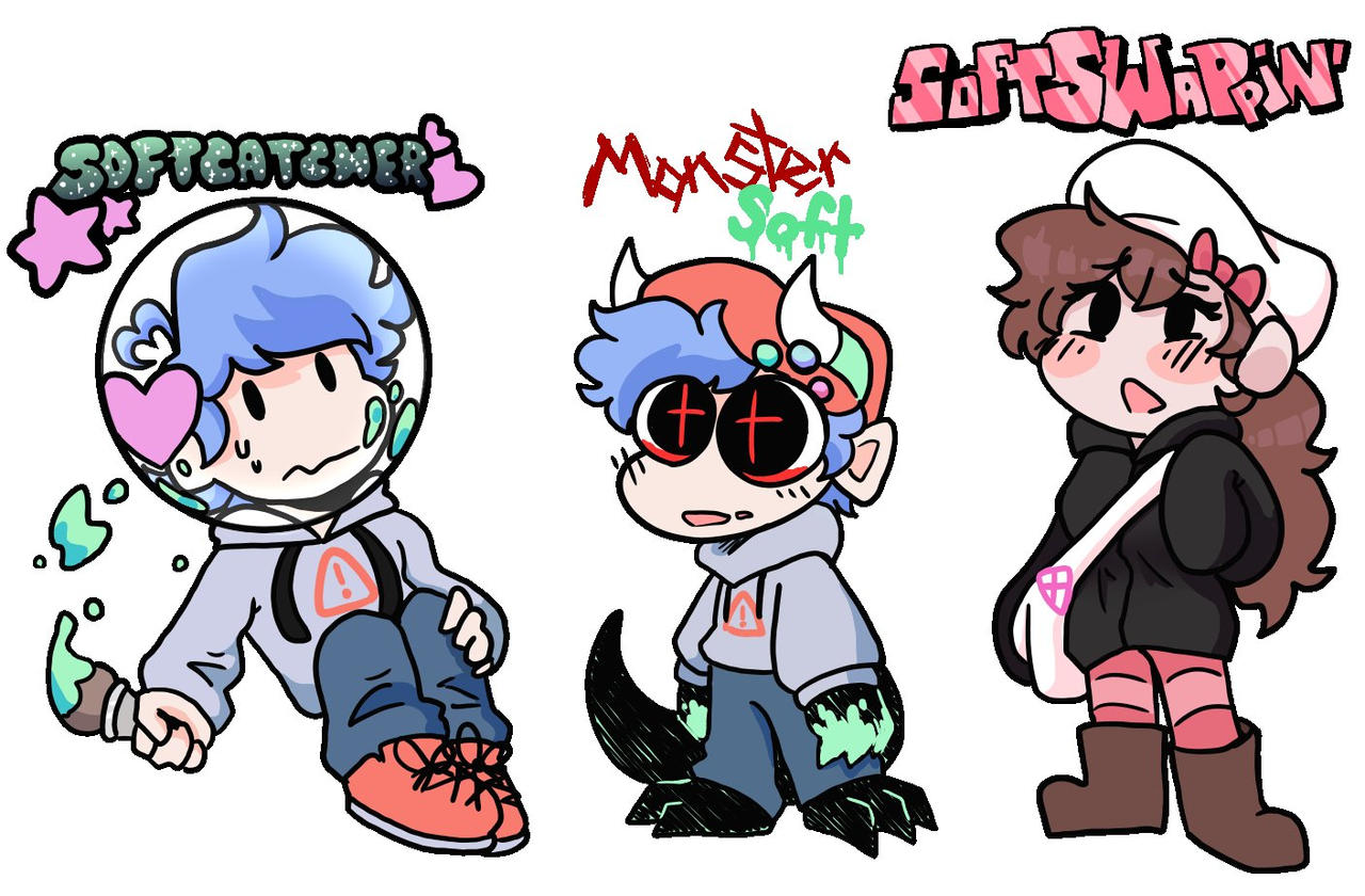 Fnf Softmod FNF Soft different versions by RedPanda64YT on DeviantArt