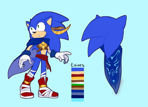 frontiers!sonic outfit concept