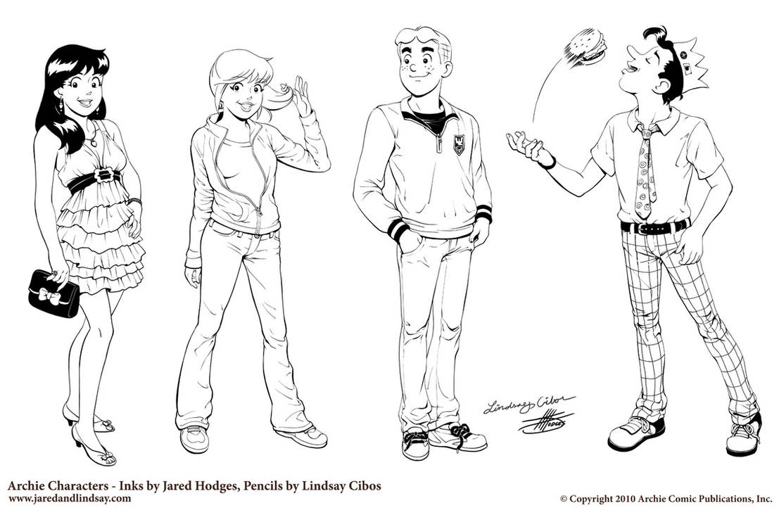 Archie Characters by LCibos on DeviantArt