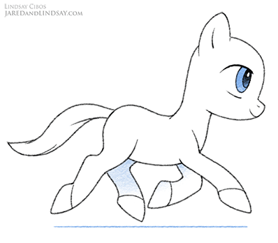 Pony Trot Animation