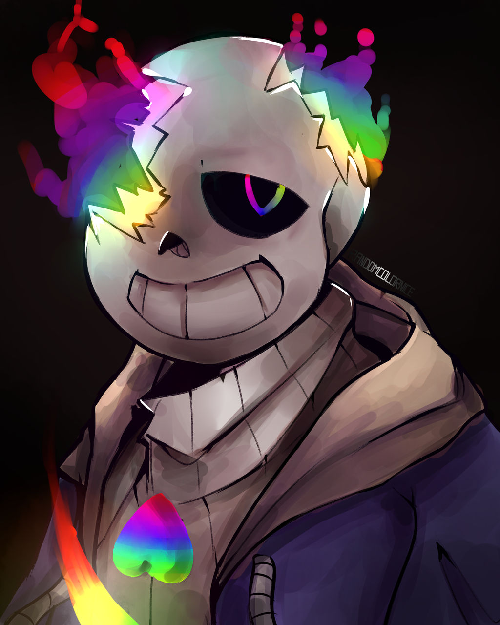Color!Sans - Othertale by RandomColorNice on DeviantArt