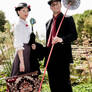 Mary Poppins and Bert: together we can, always