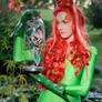 Poison Ivy and her mutant creature