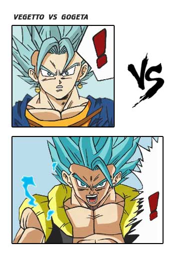 SSJ Gogeta vs Vegito Blue - Battles - Comic Vine