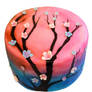 cherry blossom airbrush cake