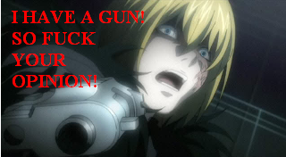 Mello has a gun