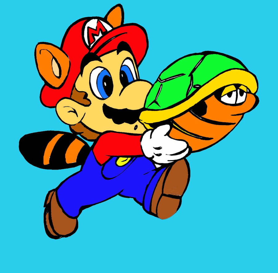 mario racoon by mrmikeroach on DeviantArt