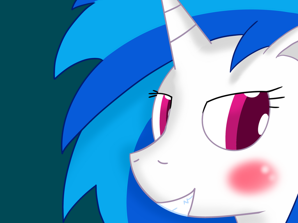 Vinyl Scratch face closeup by ET9977 on DeviantArt