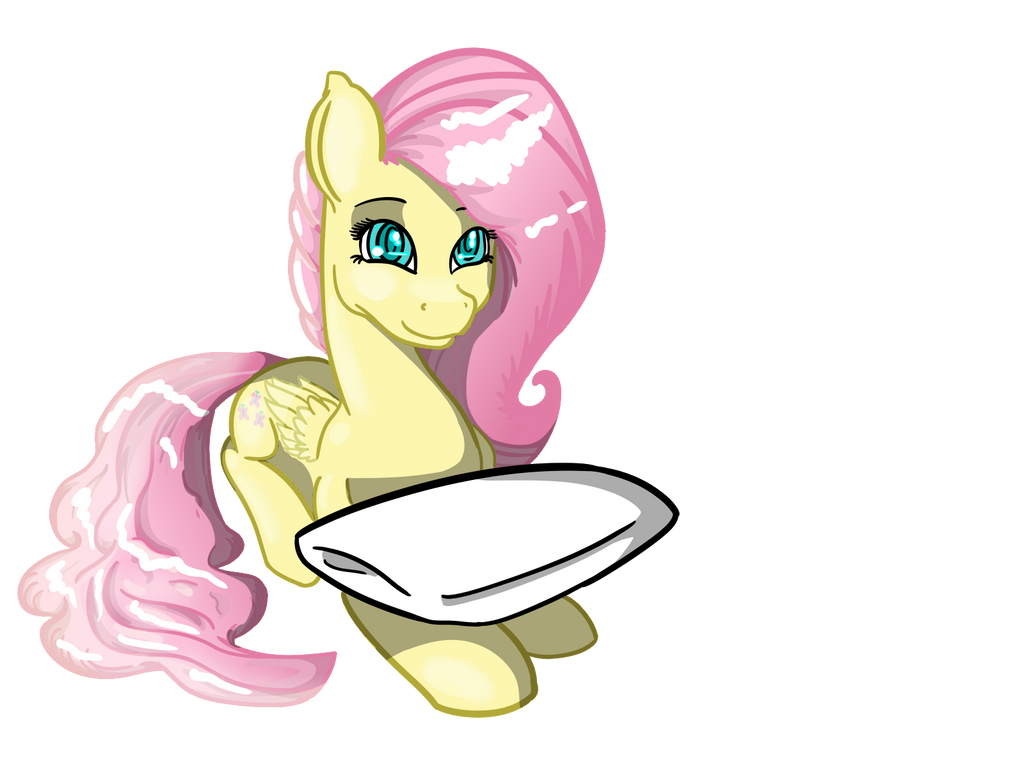 FlutterShy sticker or something