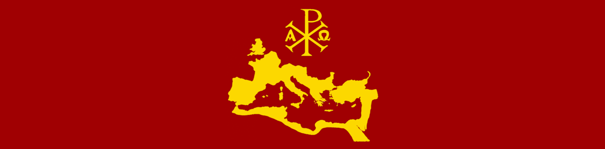 Alternate Rome Flag Deviantart Roman Empire flag banner with Roman Borders by fartchicken22 on DeviantArt