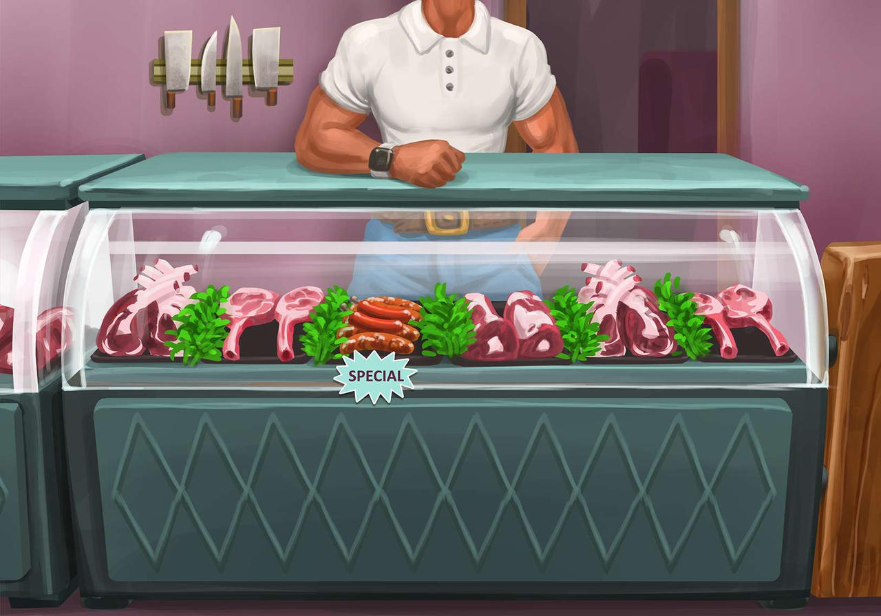 Deviantart Butcher Butcher shop cover art by RedditAlternative on DeviantArt