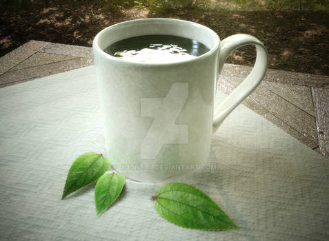 Green Tea (High School Portfolio Piece)