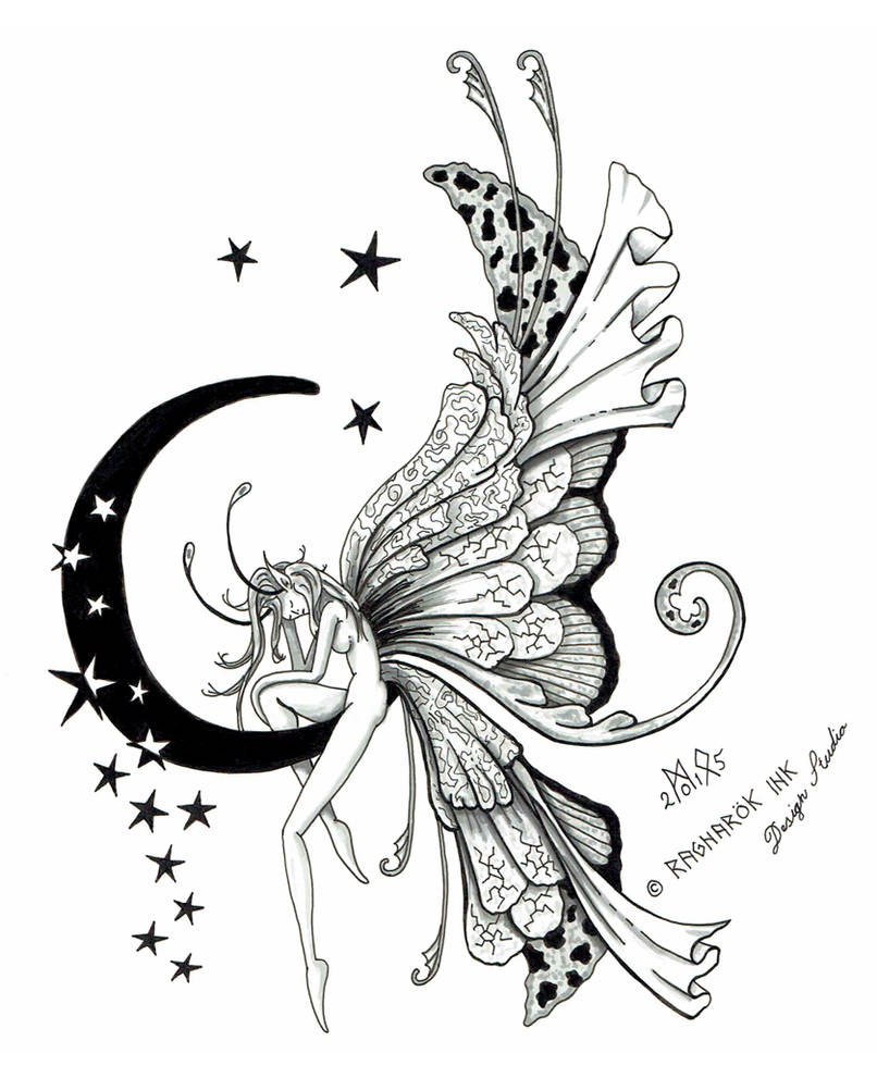 Fairy Tattoo Design by RaknarokInk on DeviantArt Fairy Tattoo Design by RaknarokInk on DeviantArt