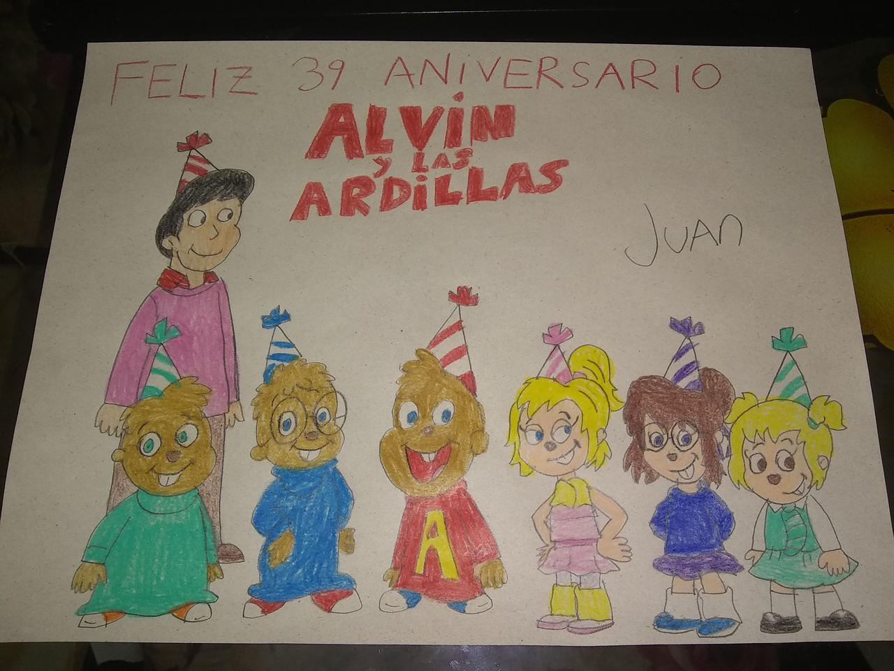 Happy 39 Years Alvin and the Chipmunks ( 2022 ) by Camelo2017 on DeviantArt