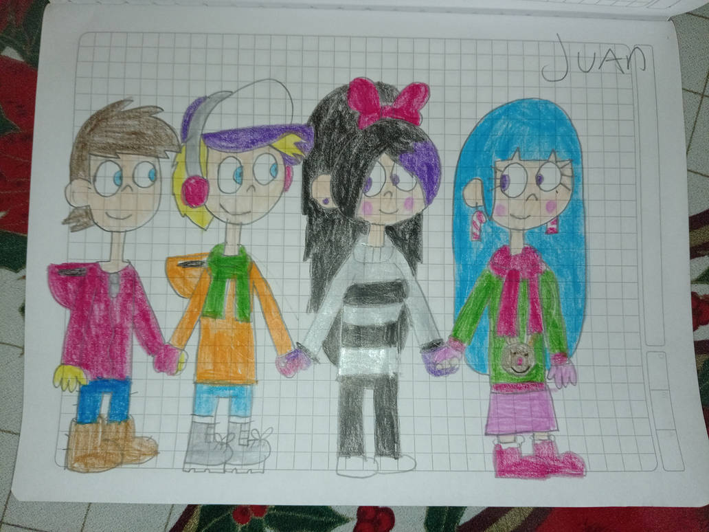 Rafa and Friends Holding hands by Camelo2017 on DeviantArt