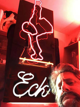 Johnny Eck Custom Neon Sign