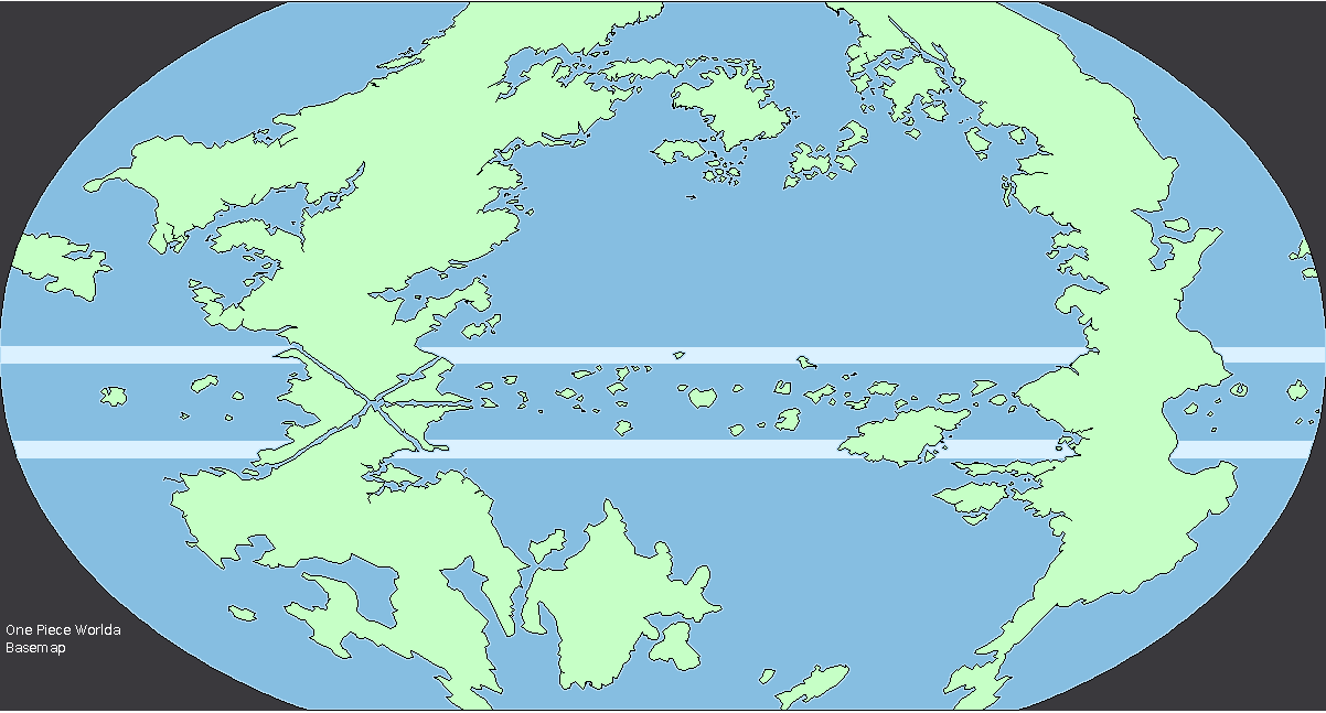 One Piece complete world map : r/OnePiece