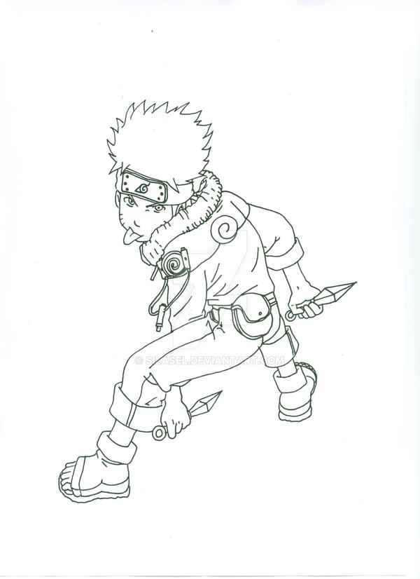 Naruto Uzumaki Line Art By Silasel On DeviantArt naruto-uzumaki-line-art-by-silasel-on-deviantart