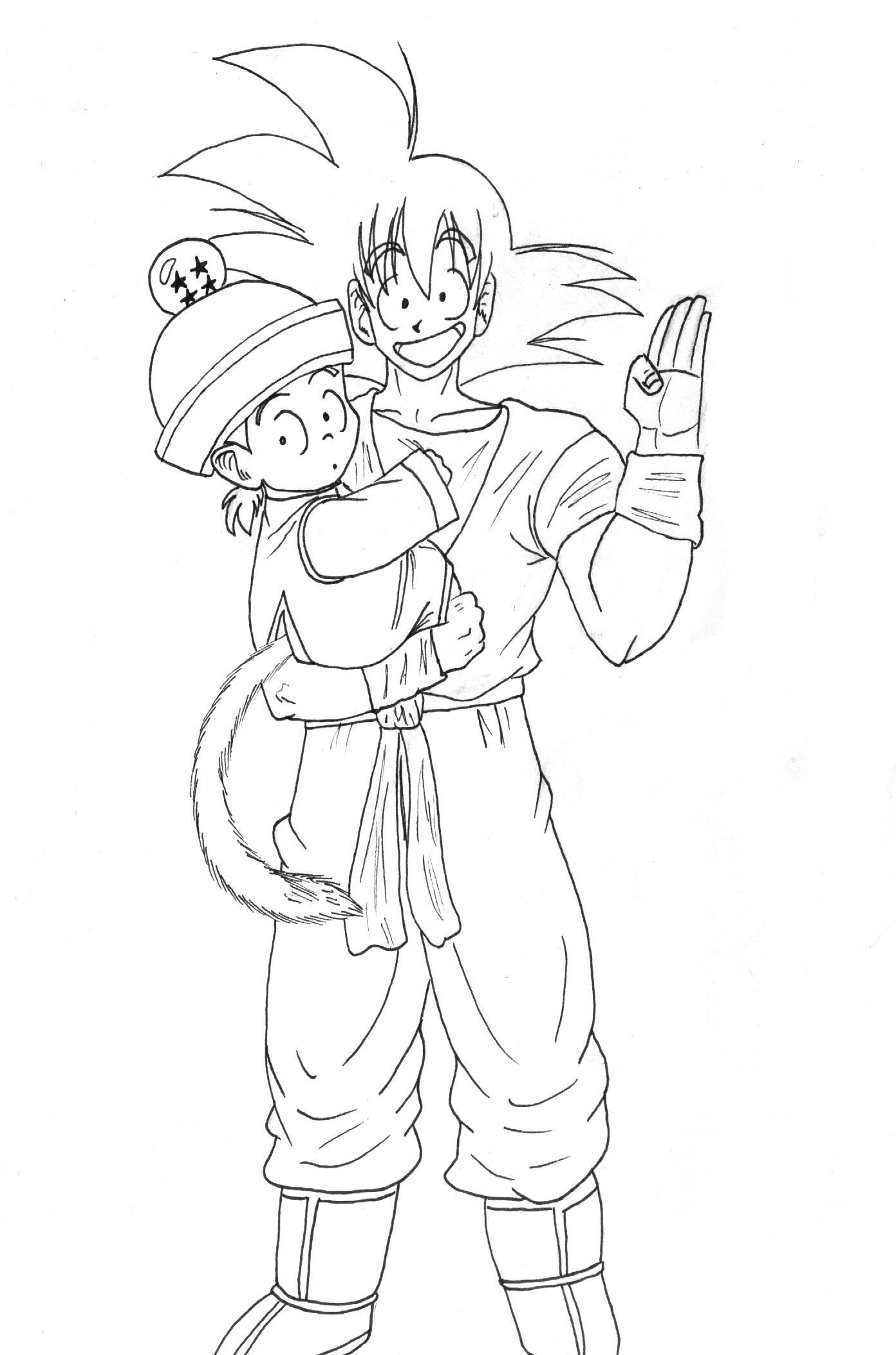 Goku Holding Baby Gohan By Natsu Ko On Deviantart Goku Holding Baby Gohan By Natsu Ko On Deviantart