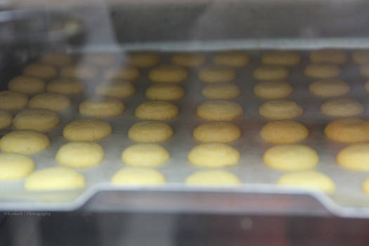 Cookies in Oven