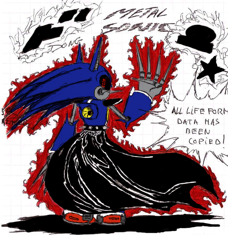 Neo Metal Sonic - Sonic Heroes by GlitchedLizardDA on DeviantArt