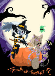 Halloween - Tangle X Blaze