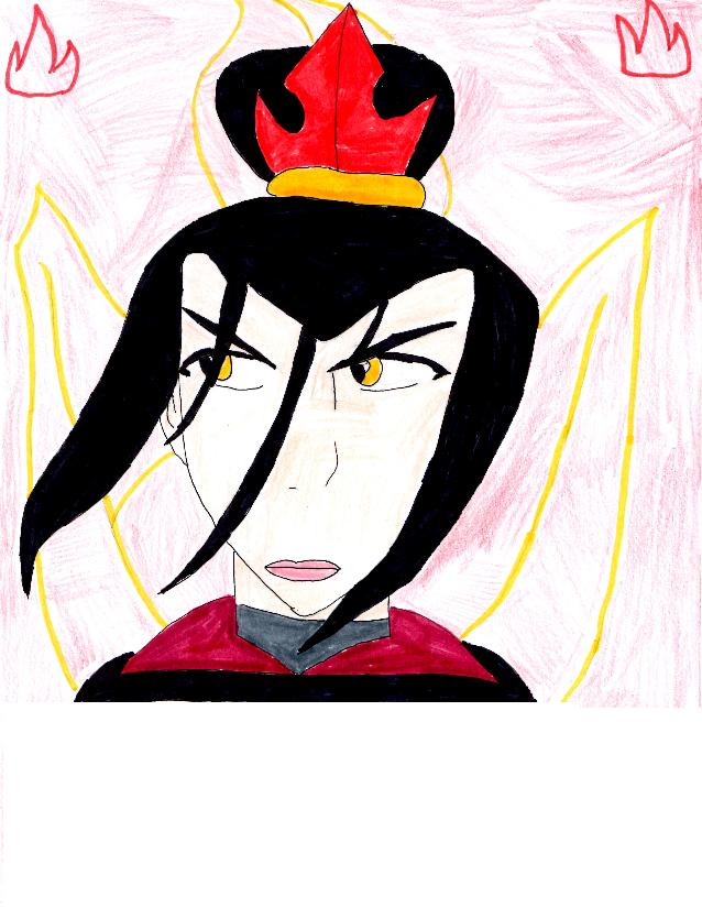 Azula glaring