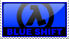 Blue Shift Stamp