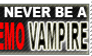 Emo Vampire Song - Stamp