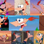 Collage phineas
