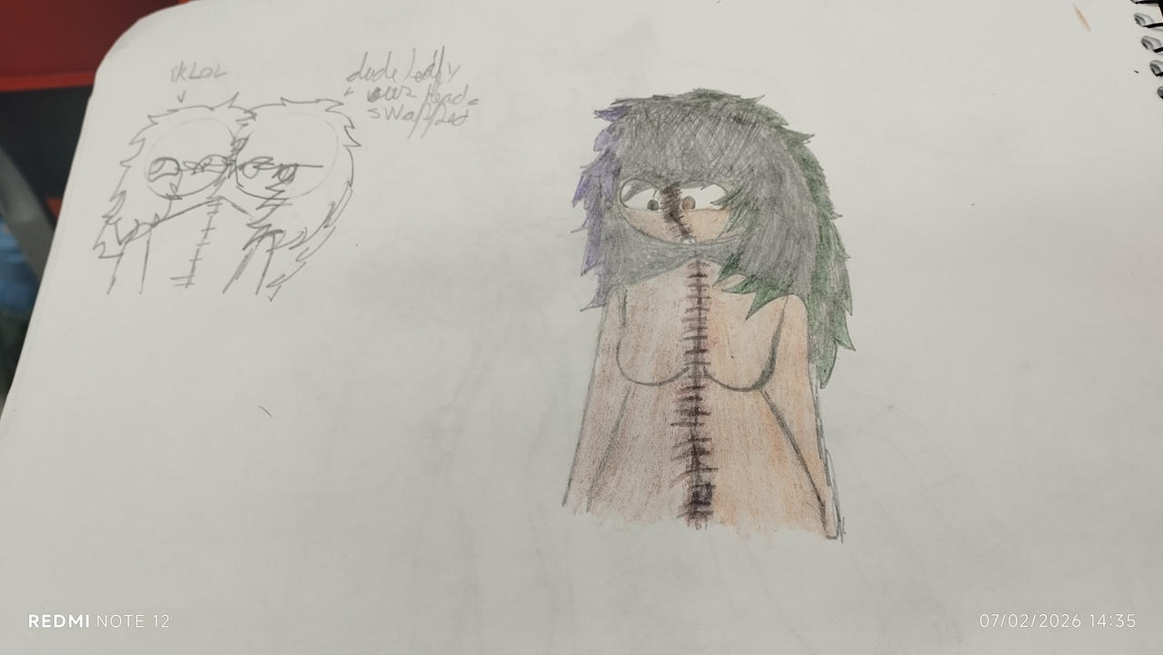 Characters Stitched Together Stitched together. by LiamLeaf on DeviantArt