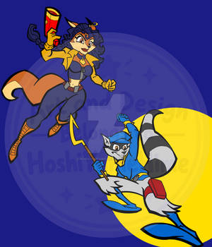 Sly & Carmelita l Fanart