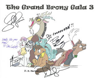 Grand Brony Gala Autographed Version