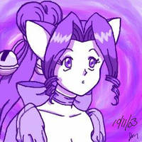 Purple Catgirl