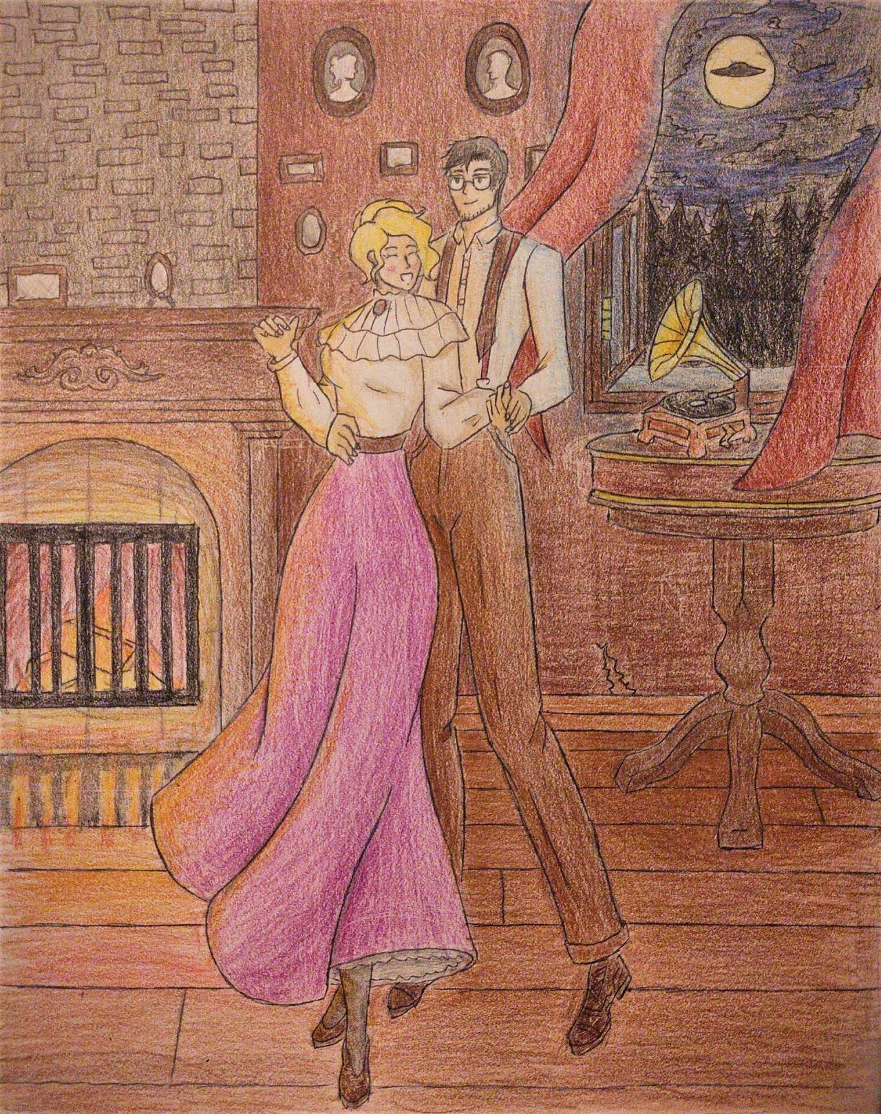 Earthbound Robe Mother/Earthbound Beginnings - Maria and George by azure2k on DeviantArt