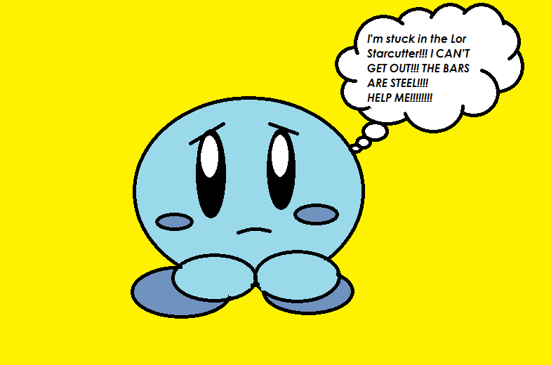 Blue Kirby stuck in the Lor Starcutter by TeamLakers44 on DeviantArt
