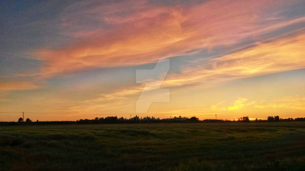 Ylivieska, landscapes, sky