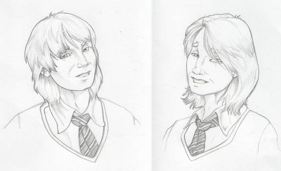 Fred and George Weasley