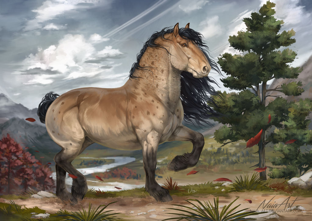 -= Com: Windy day =- by Naia-Art