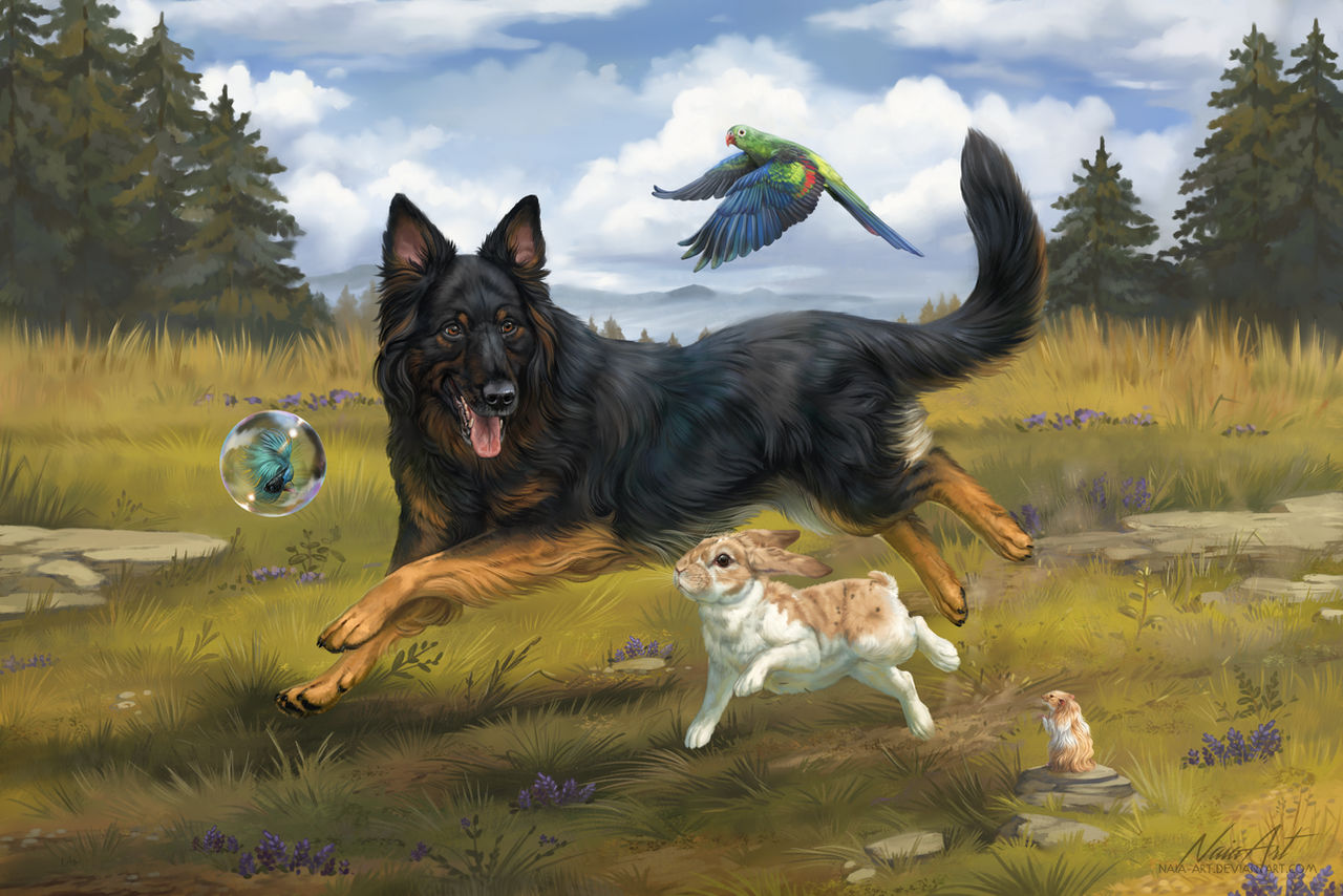 Develop Art Language -= All together =- by Naia-Art on DeviantArt